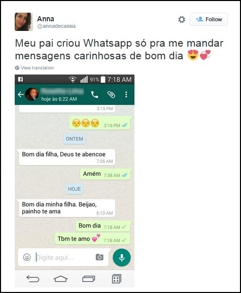 15 conversas engraçadas entre pais e filhos no WhatsApp - TecMundo