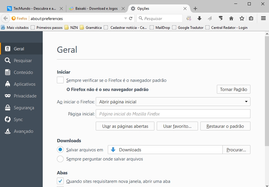 Imagem 11 do Mozilla Firefox Quantum