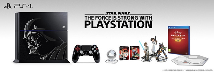 A Força é poderosa neste bundle do PlayStation 4 com Star Wars: Battlefront