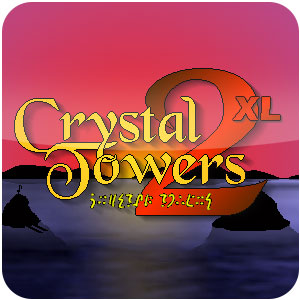 Logo Crystal Towers 2 XL Ícone Logo Crystal Towers 2 XL Ícone