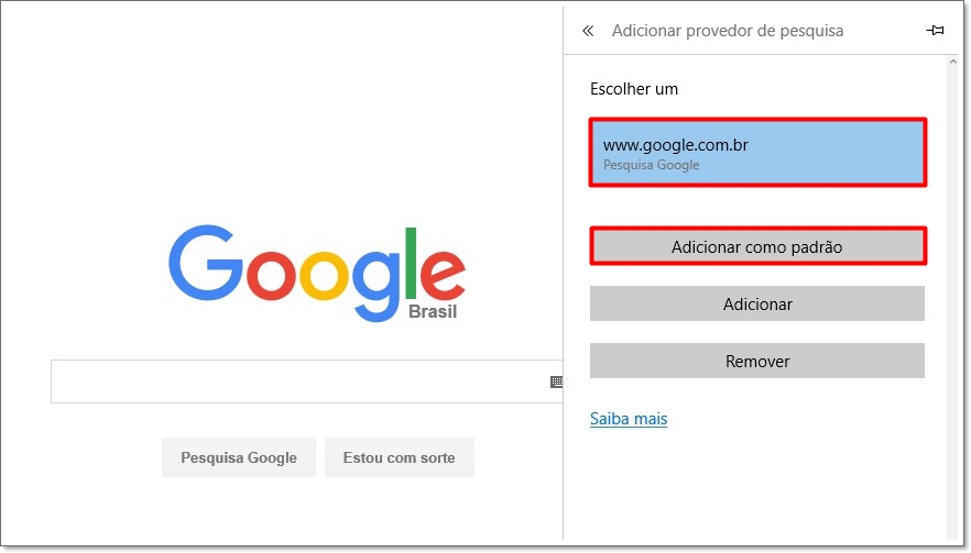 Microsoft Edge Como Alterar O Mecanismo De Busca Padrão Do Navegador 5481