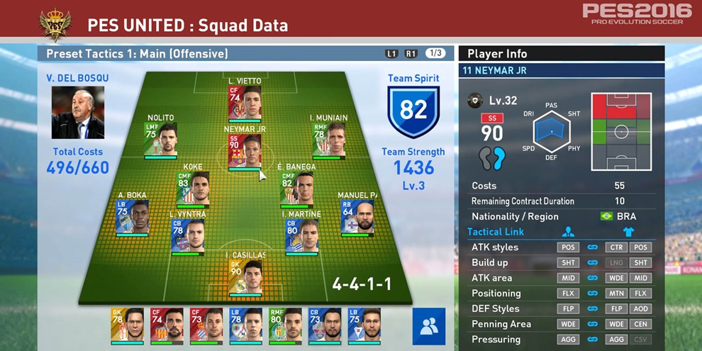 Jogar a demo de PES 2016 garante bônus de 10 mil GP para usar no myClub