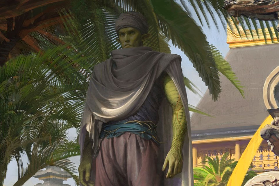Piccolo parece mais real do que nunca em ilustração de ...