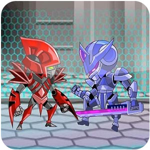 Logo Robo Duel Fight 2 Ninja Ícone Logo Robo Duel Fight 2 Ninja Ícone