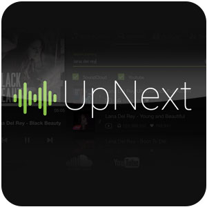 Logo UpNext Music Player Ícone Logo UpNext Music Player Ícone