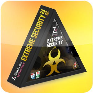 Logo ZoneAlarm Extreme Security Ícone Logo ZoneAlarm Extreme Security Ícone