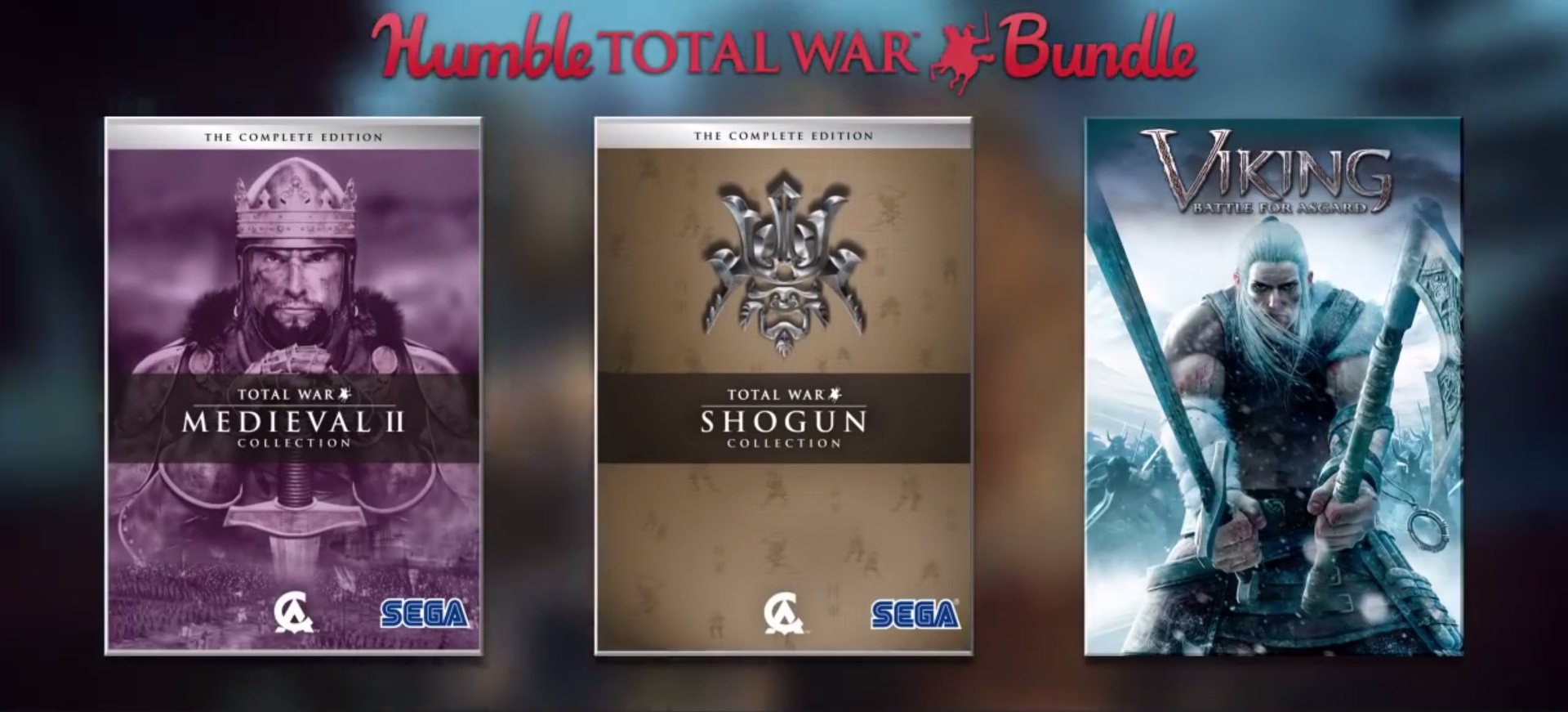 Deu a louca no gerente: Humble faz pacotão de Total War por preço livre