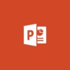 Logo PowerPoint Mobile Ícone Logo PowerPoint Mobile Ícone