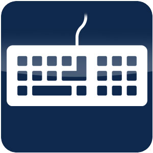 Logo Keyboard Privacy Ícone Logo Keyboard Privacy Ícone