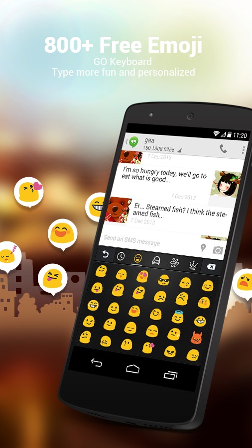 GO Keyboard - Emoji, Emoticons - Imagem 2 do software