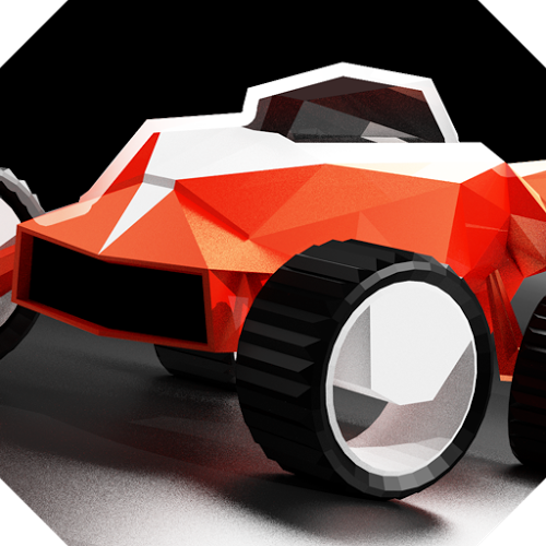 Logo Stunt Rush - 3D Buggy Racing Ícone Logo Stunt Rush - 3D Buggy Racing Ícone