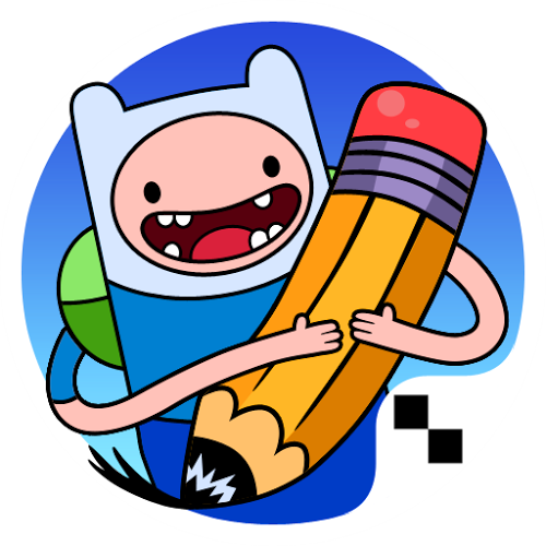 Logo Adventure Time Game Wizard Ícone Logo Adventure Time Game Wizard Ícone