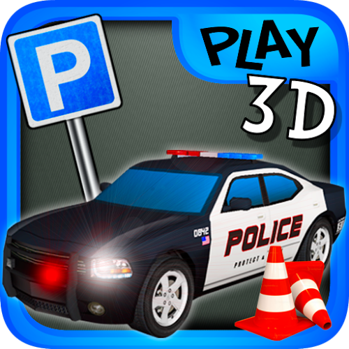 Logo 3D Downtown Parking Ícone Logo 3D Downtown Parking Ícone