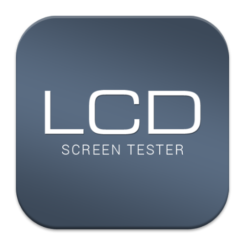 Logo LCD SCREEN TESTER Ícone Logo LCD SCREEN TESTER Ícone