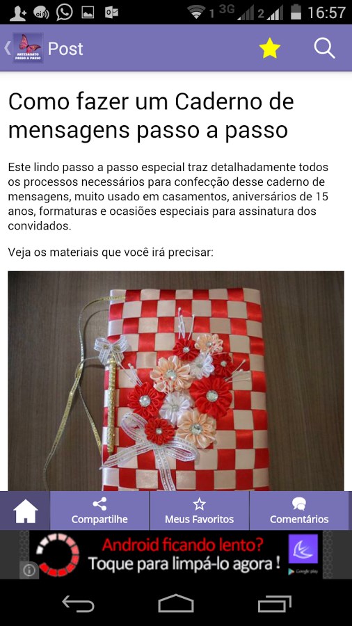 Artesanato Passo a Passo Já! - Imagem 2 do software