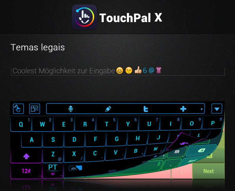 Imagem 5 do TouchPal Keyboard + Free Emoji