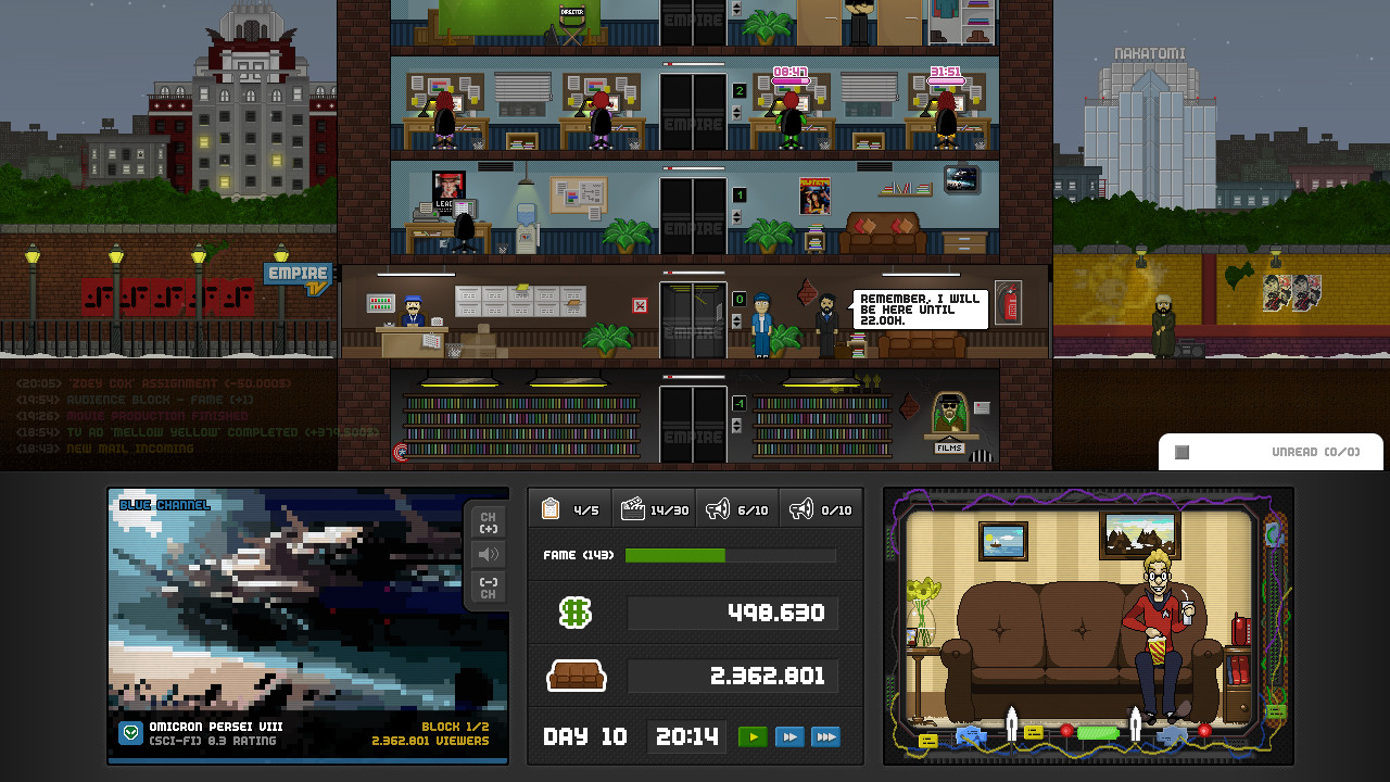 empire tv tycoon game faq