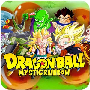 Logo Dragon Ball Z Mystic Rainbow Ícone Logo Dragon Ball Z Mystic Rainbow Ícone