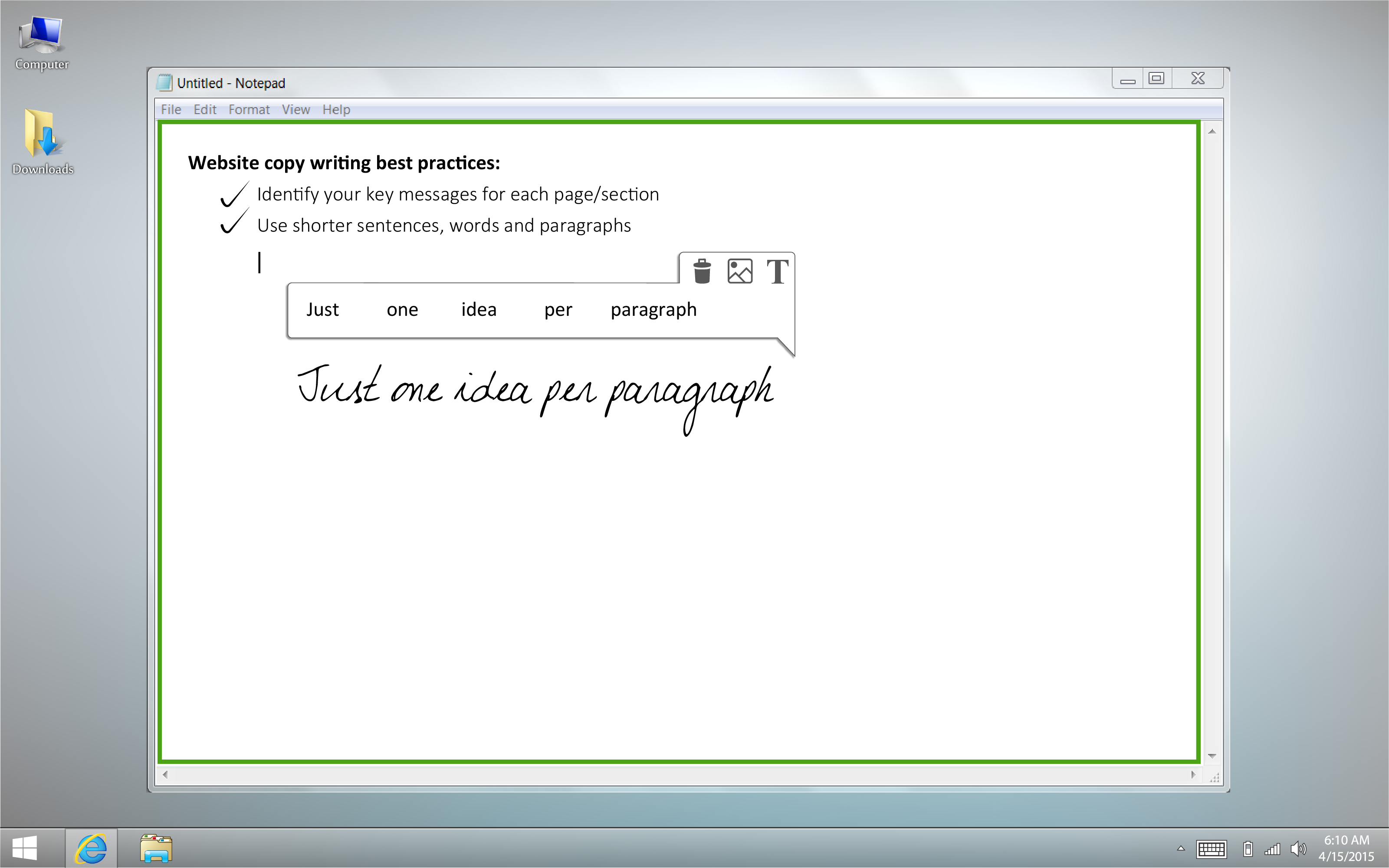 download writeit