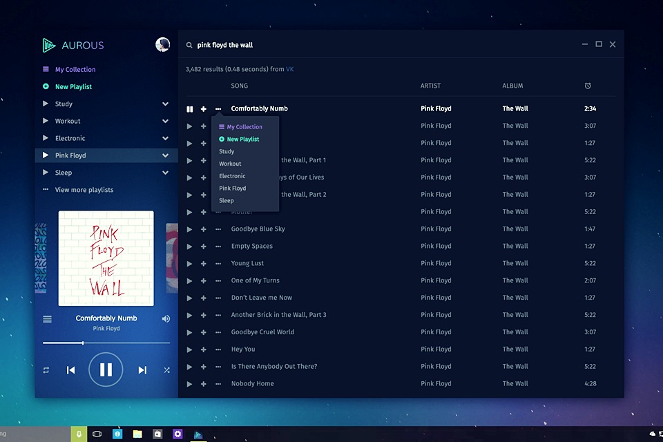Imagem de: Aurous: sem anúncios e cheio de recursos, app é um tipo de ‘Spotify pirata’