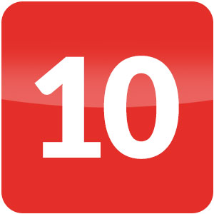 Logo 10YouTube Ícone Logo 10YouTube Ícone