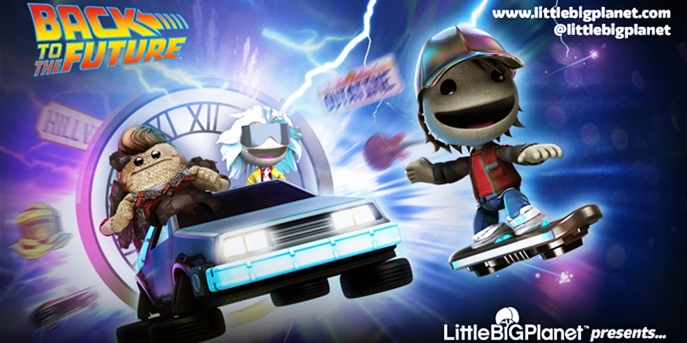 Entre no DeLorean! LittleBigPlanet 3 ganha DLCs de ‘De Volta para o Futuro’