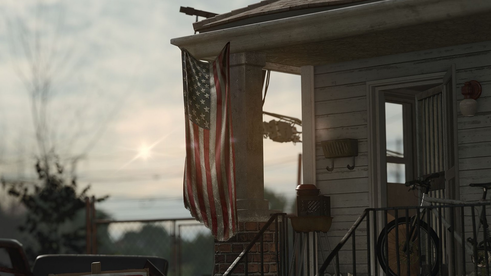 Humanos e robôs compõem a bela galeria de imagens do game Detroit
