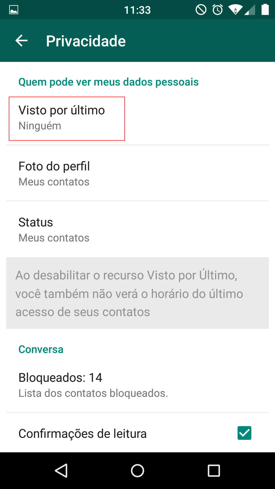 Como desabilitar o 'visto por último' no WhatsApp - TecMundo