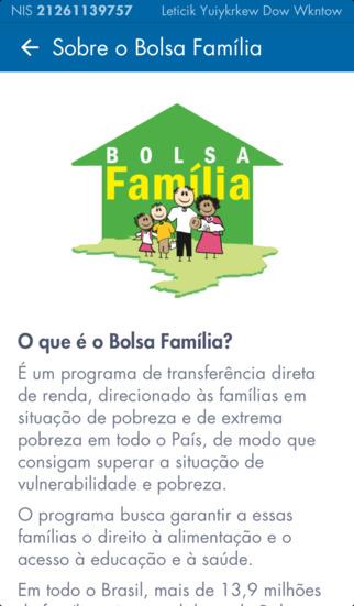 Bolsa Família CAIXA screenshot 1