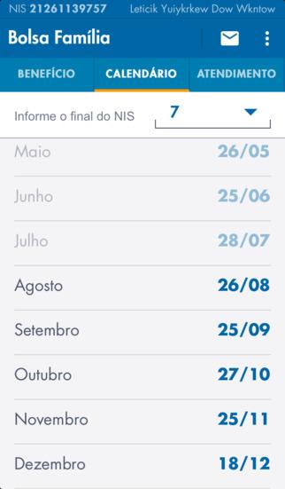 Bolsa Família CAIXA screenshot 3