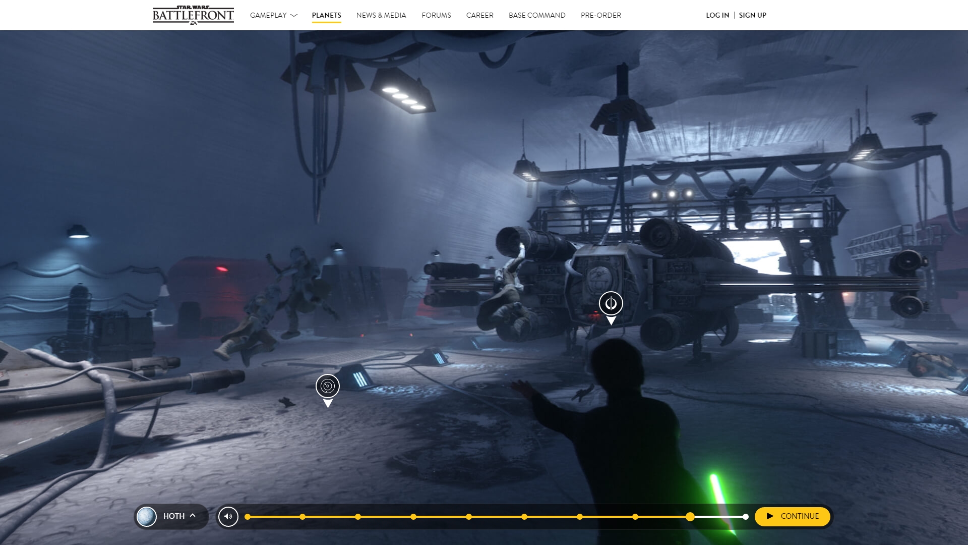 Faça um passeio virtual pelos planetas presentes em Star Wars Battlefront
