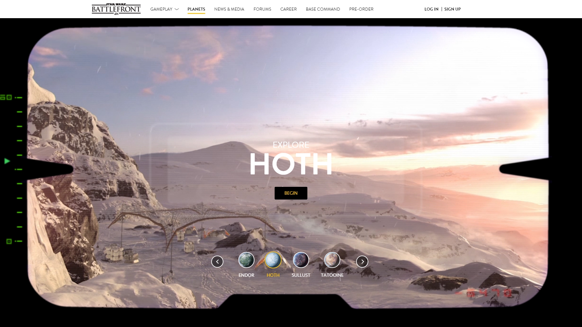 Faça um passeio virtual pelos planetas presentes em Star Wars Battlefront