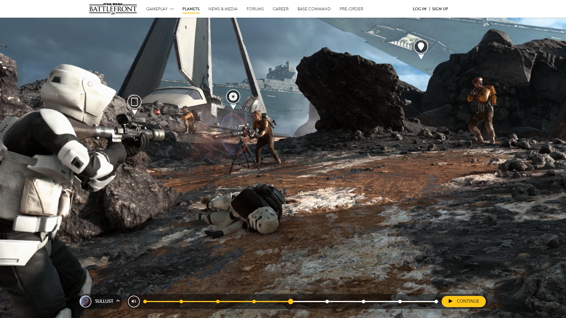 Faça um passeio virtual pelos planetas presentes em Star Wars Battlefront
