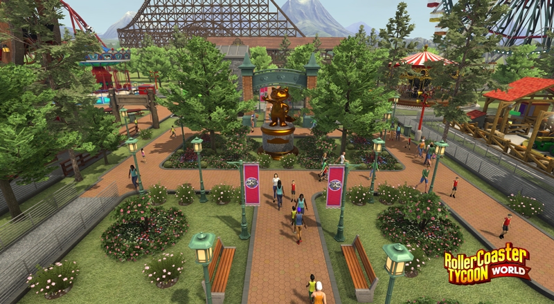 roller coaster tycoon world completo em portugues