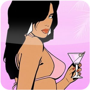 Logo Grand Theft Auto: Vice City Ícone Logo Grand Theft Auto: Vice City Ícone