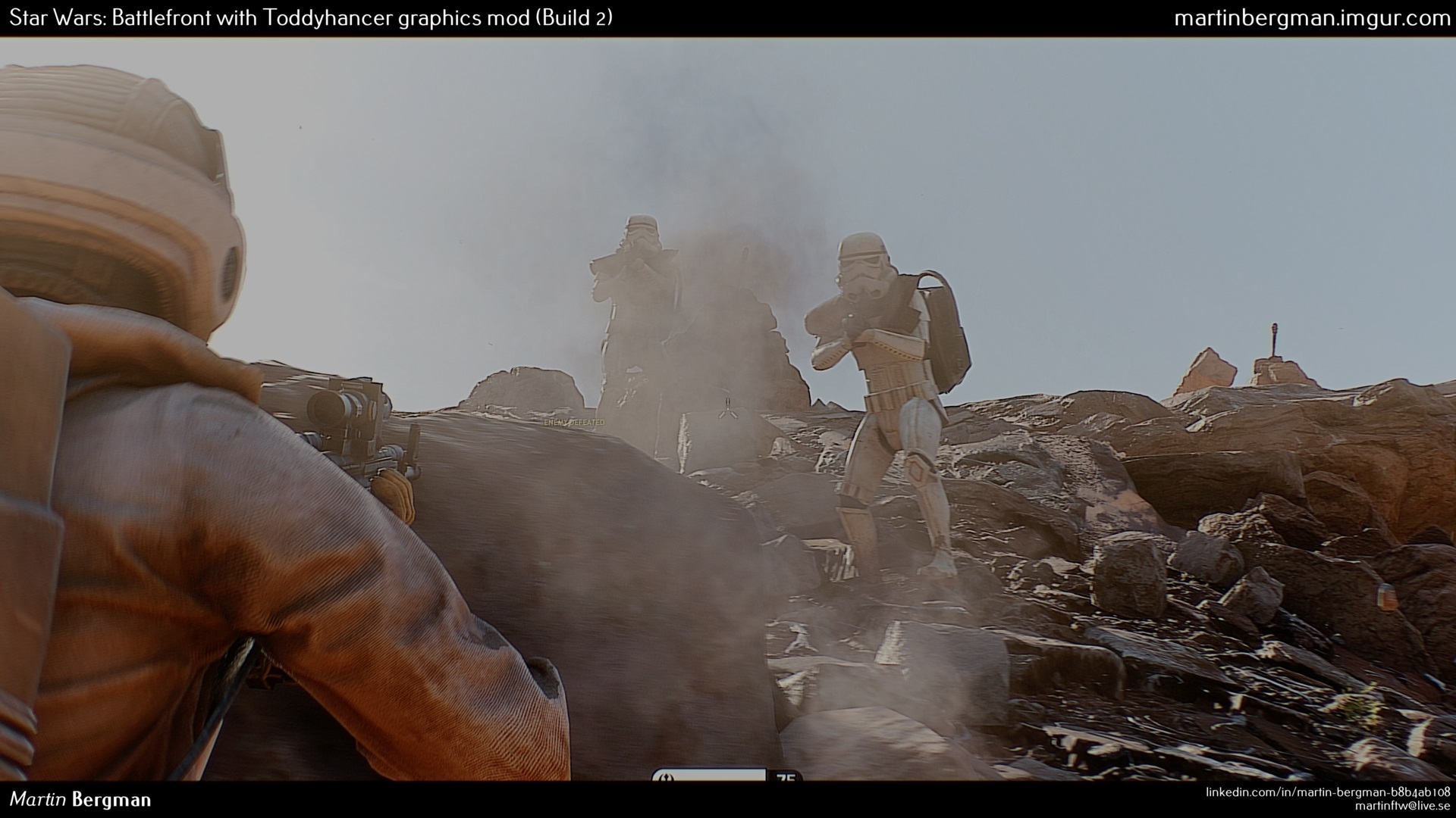Mod deixa o visual de Star Wars Battlefront incrivelmente realístico