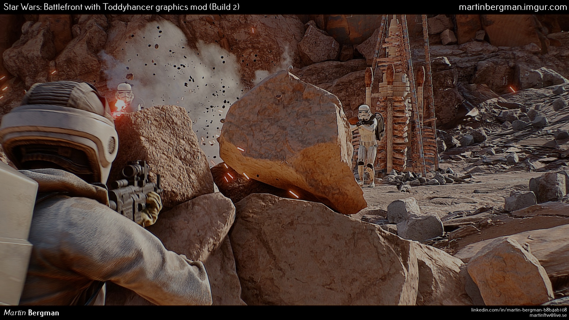 Mod deixa o visual de Star Wars Battlefront incrivelmente realístico