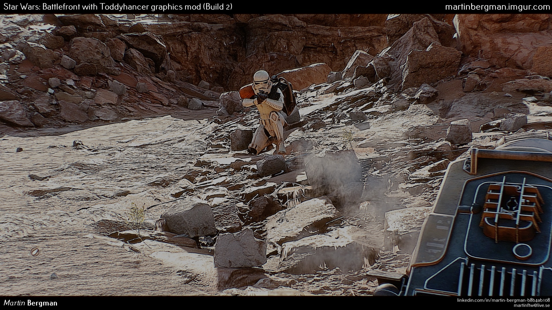 Mod deixa o visual de Star Wars Battlefront incrivelmente realístico