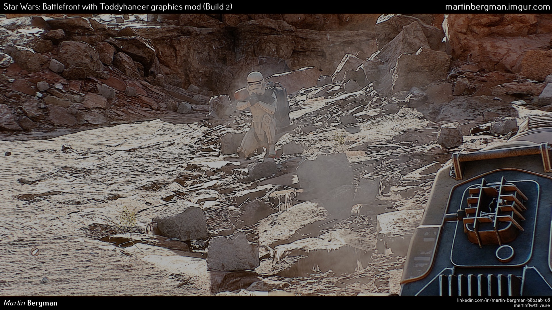 Mod deixa o visual de Star Wars Battlefront incrivelmente realístico