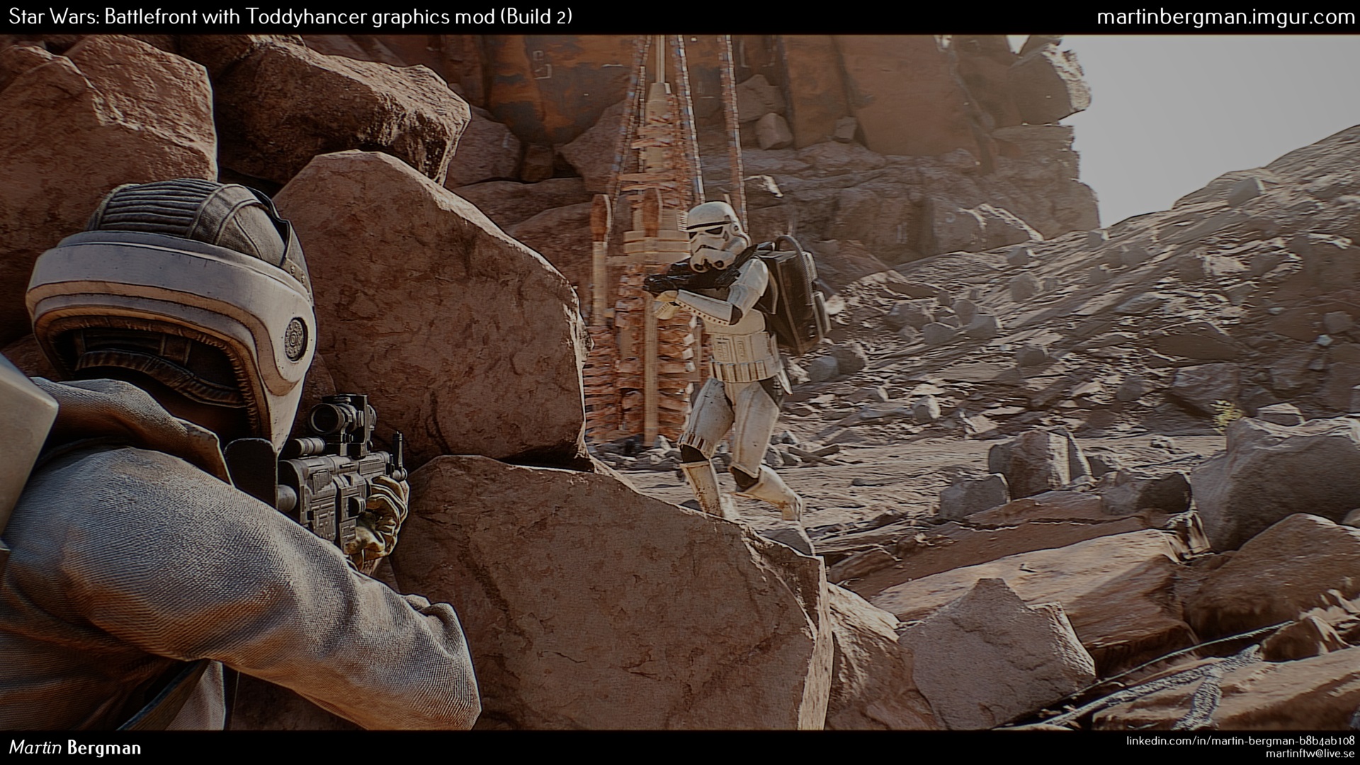 Mod deixa o visual de Star Wars Battlefront incrivelmente realístico