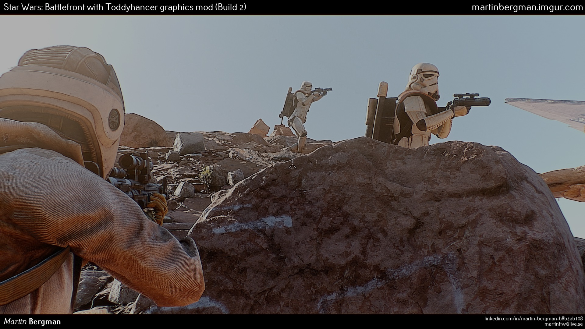 Mod deixa o visual de Star Wars Battlefront incrivelmente realístico