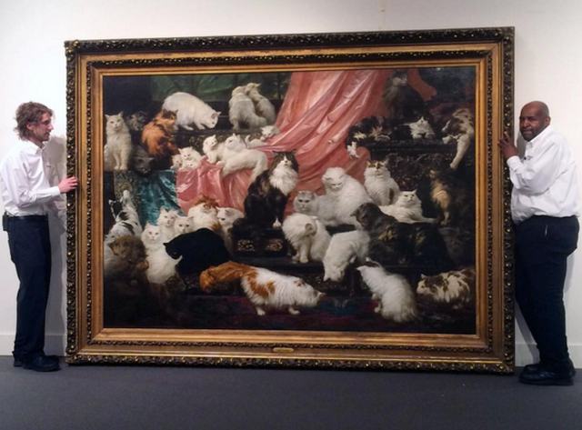 “Os Amantes de Minha Esposa” quadro de Carl Kahler
