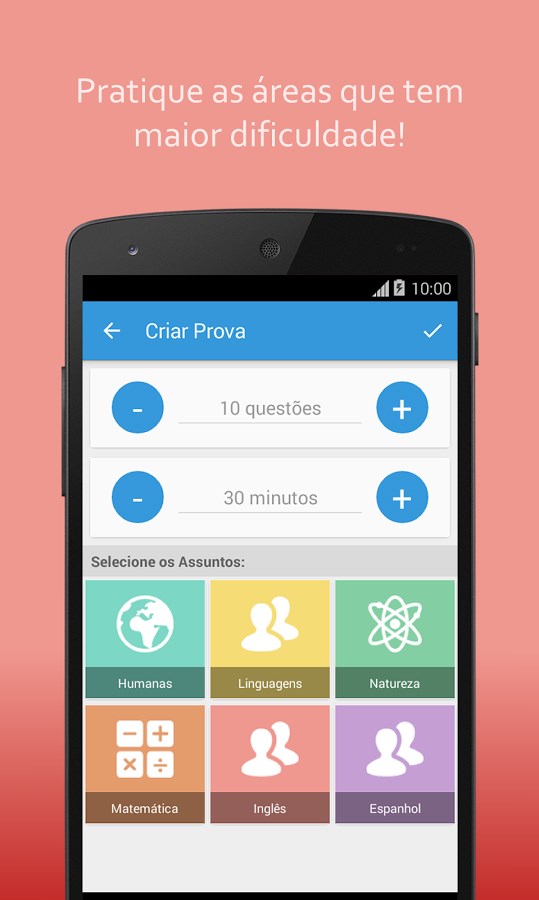 Imagem 3 do Nota 10 - Simulados do Enem