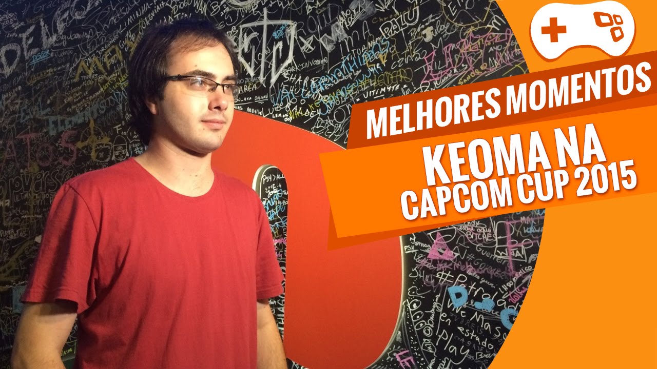 Orgulho: o brasileiro Keoma ficou entre os melhores do mundo na Capcom Cup