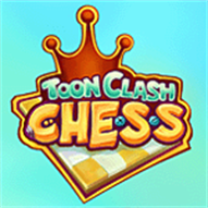 Logo Toon Clash CHESS Ícone Logo Toon Clash CHESS Ícone
