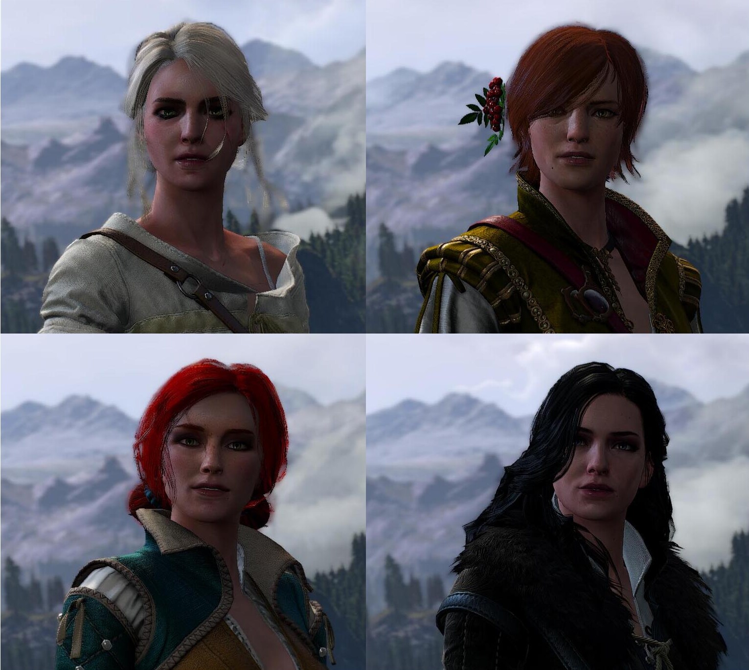 Mod Permite Jogar The Witcher 3 Inteiro Com Ciri Triss Yennefer E