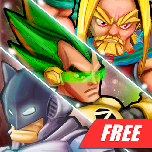 Logo Superheros 2 Fighting Games Ícone Logo Superheros 2 Fighting Games Ícone