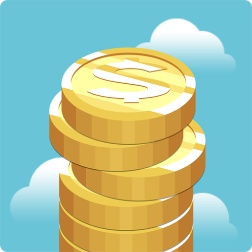 Logo Coin Tower King Ícone Logo Coin Tower King Ícone