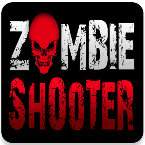 Logo Zombie Shooter Ícone Logo Zombie Shooter Ícone
