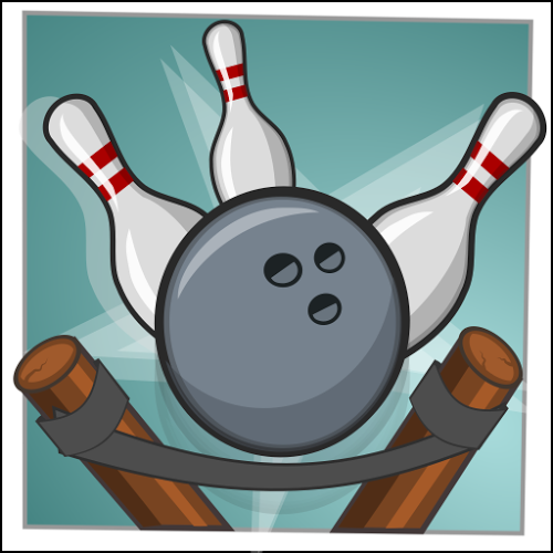 Logo Slingpin - slingshot bowling Ícone Logo Slingpin - slingshot bowling Ícone